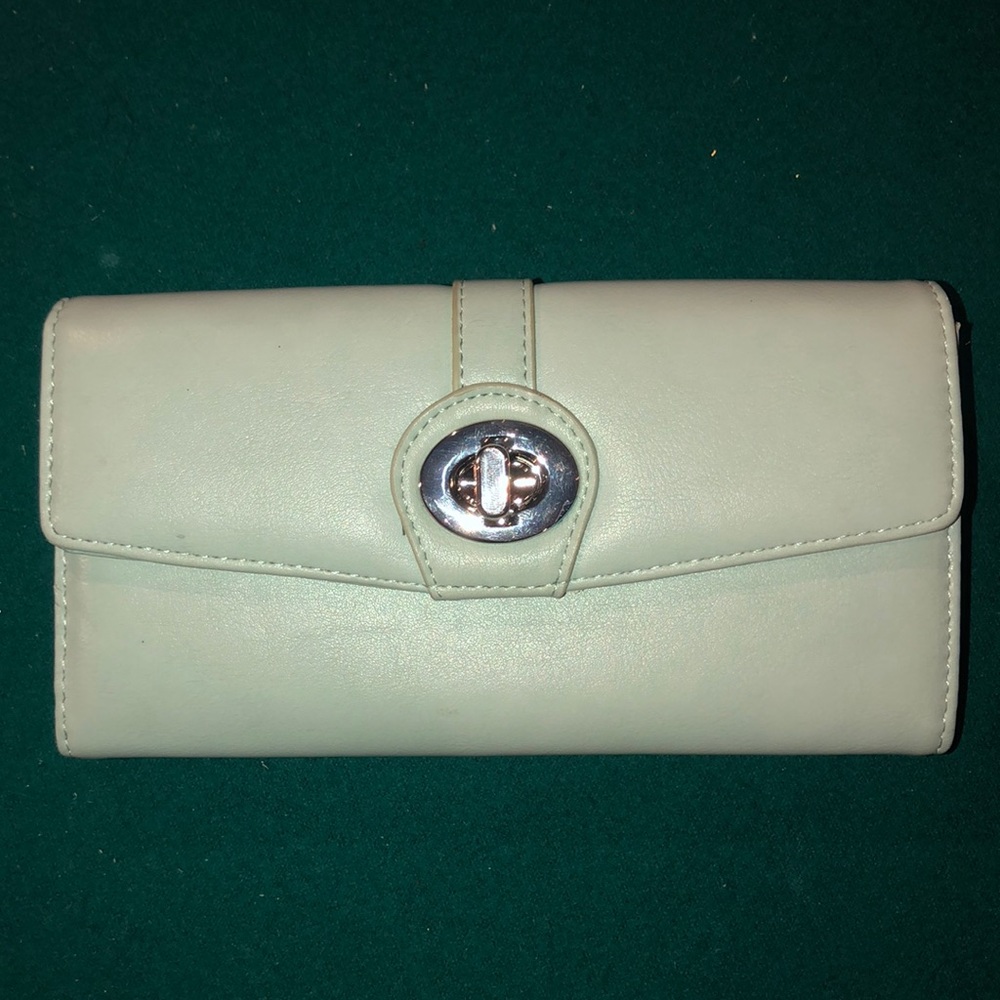 Charming Charlie’s Mint Wallet